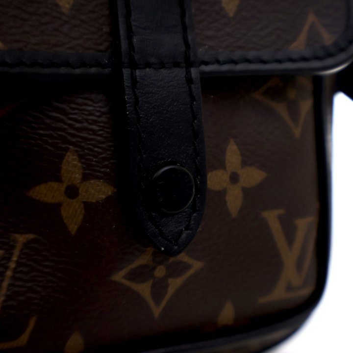 Louis Vuitton Monogram Macassar Christopher Wearable Wallet Luxe