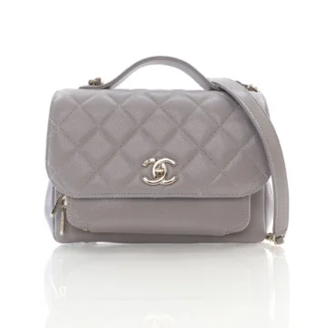 Chanel Medium Grey Caviar Business Affinity