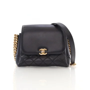 Chanel Black Lambskin Flap Bag