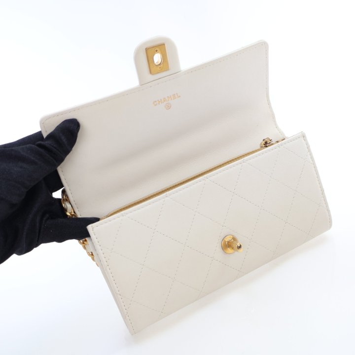 CHANEL スニーカー ホワイト 37(23.5〜24cm)