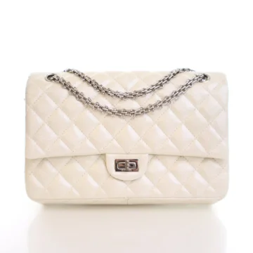 Chanel Reissue 226 White Calfskin