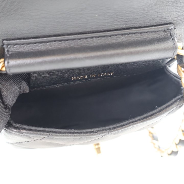 その他 COCO CHANEL Chanel Mini Black Calfskin Coco Mail Crossbody - Luxe Du Jour