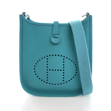 Hermes Bleu Paon Clemence Evelyne TPM