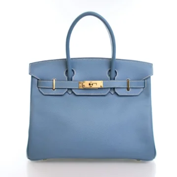 Hermes Blue Jean Epsom Birkin 30