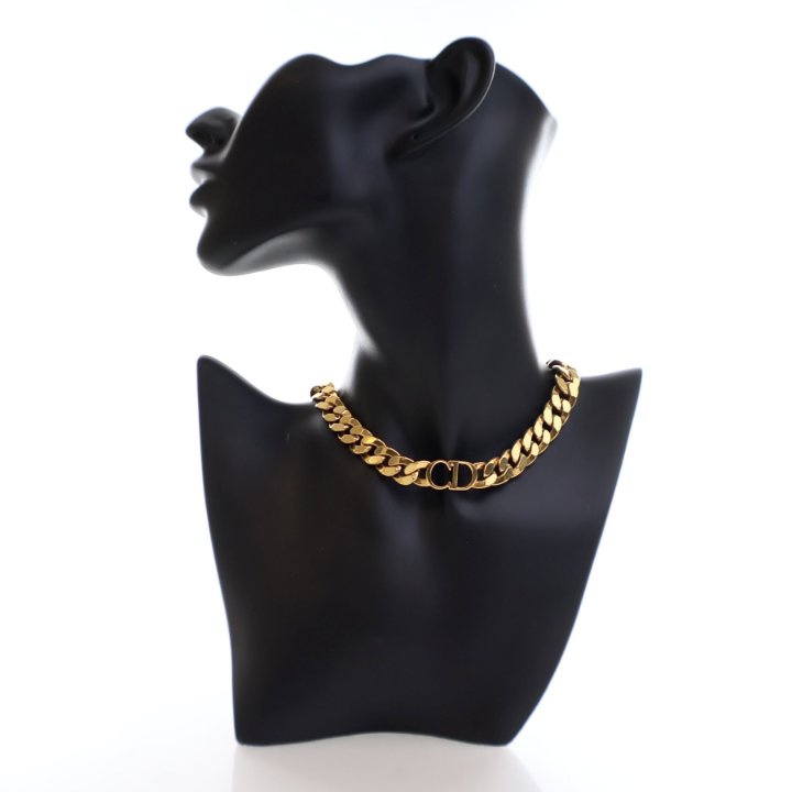 Dior 30 Montaigne ショートネックレス 30 Montaigne Short Necklace Gold-Finish Metal | DIOR