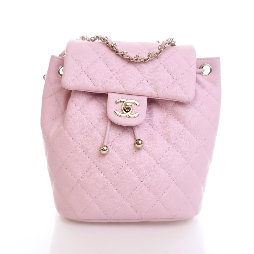 Chanel Small Pink Caviar Urban Spirit Backpack - Luxe Du Jour