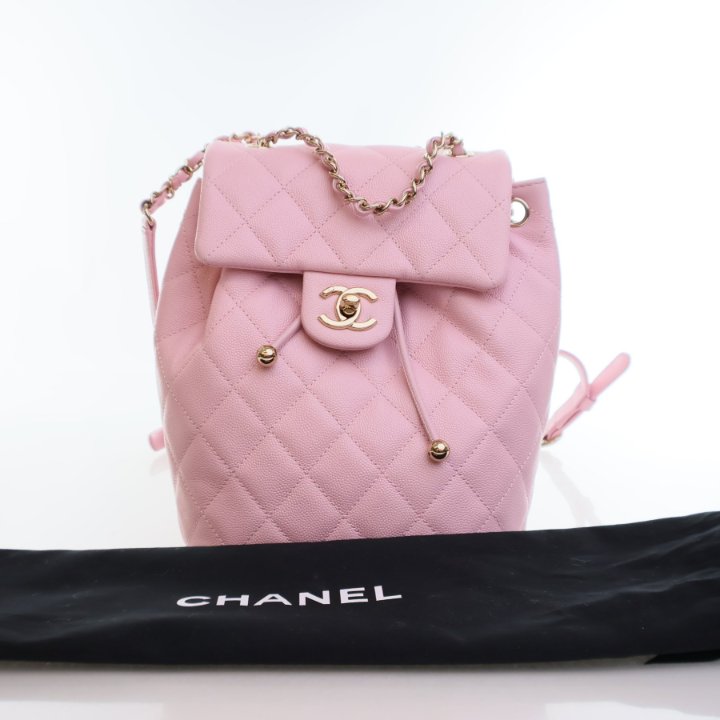 Chanel Small Pink Caviar Urban Spirit Backpack - Luxe Du Jour display picture 3
