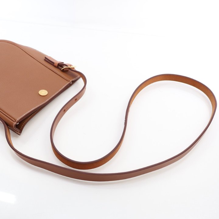 Hermes Gold Togo/Vache Hunter Perspective Cavaliere 21