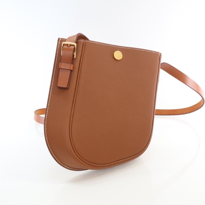 Hermes Gold Togo/Vache Hunter Perspective Cavaliere 21