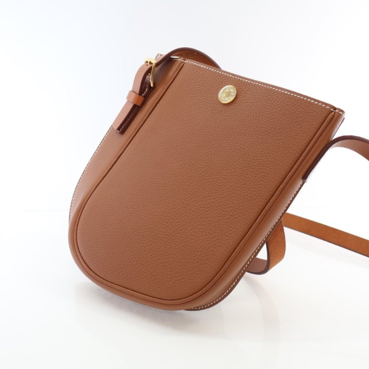 Hermes Gold Togo/Vache Hunter Perspective Cavaliere 21