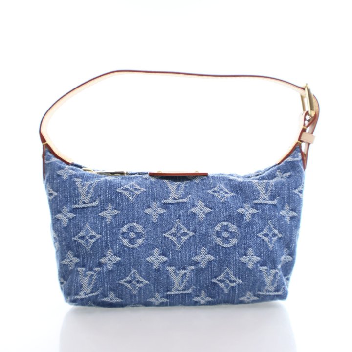 Louis Vuitton Denim Monogram Hills Pochette - Luxe Du Jour