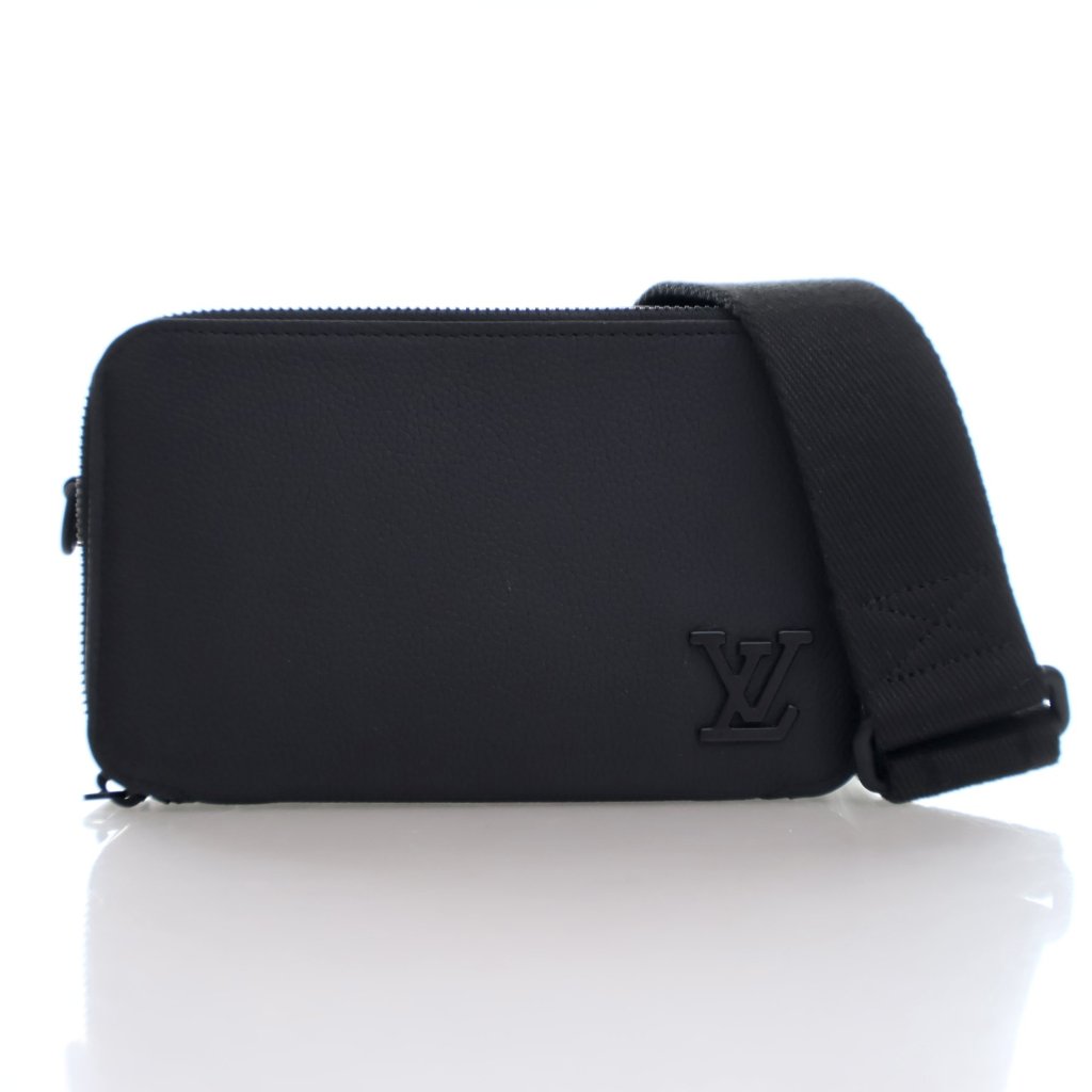 Louis Vuitton Calfskin Alpha Wearable Wallet - Luxe Du Jour