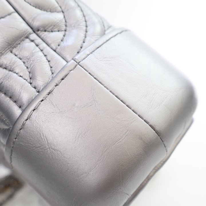 CHANEL GABRIELLE 新品リペア2本付き CHANEL Aged Smooth Calfskin Quilted Medium Gabrielle Logo