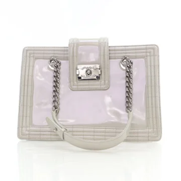 Chanel Iridescent Glazed Calfskin Jetsetter Boy Tote