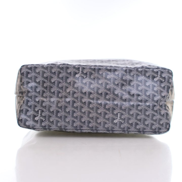 GOYARD トートバッグ saintlouis-pm Goyard Black Coated Canvas St. Louis PM Tote Bag | Yoogi's