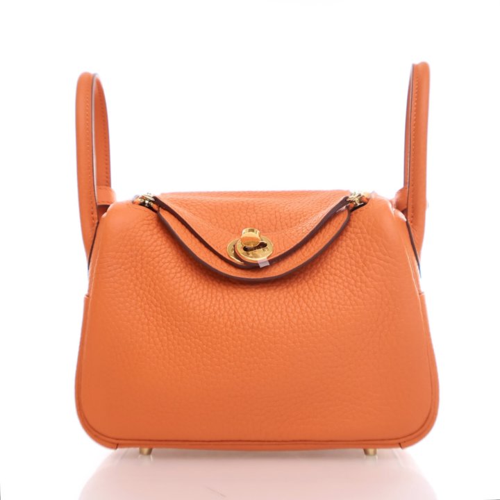 hermes mini lindy orange