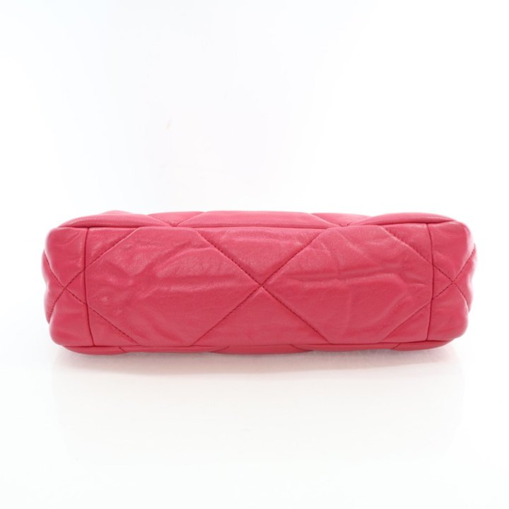 Chanel Medium Pink Lambskin 19 Flap Bag - Luxe Du Jour