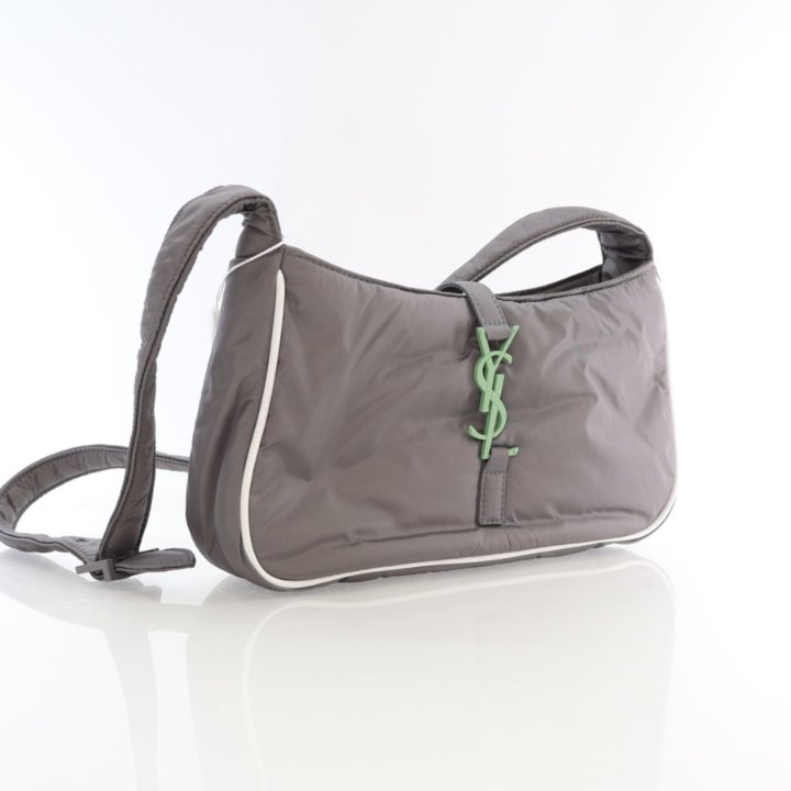 Saint Laurent Nylon Le 5 A 7 Hobo - Luxe Du Jour