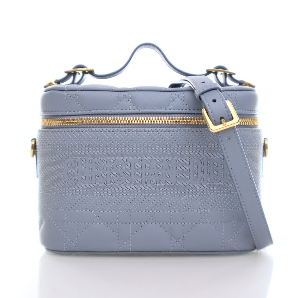 Dior Lambskin Cannage Diortravel Vanity Case - Luxe Du Jour