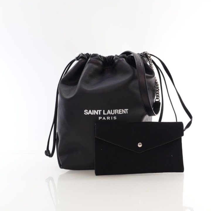 本格派ま！ Saint Laurent (YSL) Teddy Drawstring Bag - Luxe Du Jour バッグ