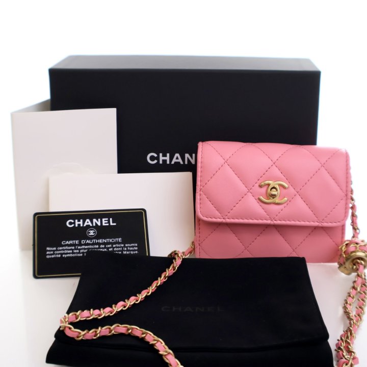 CHANEL ピンクポーチ＆ミスト＆パルファム org.jpg