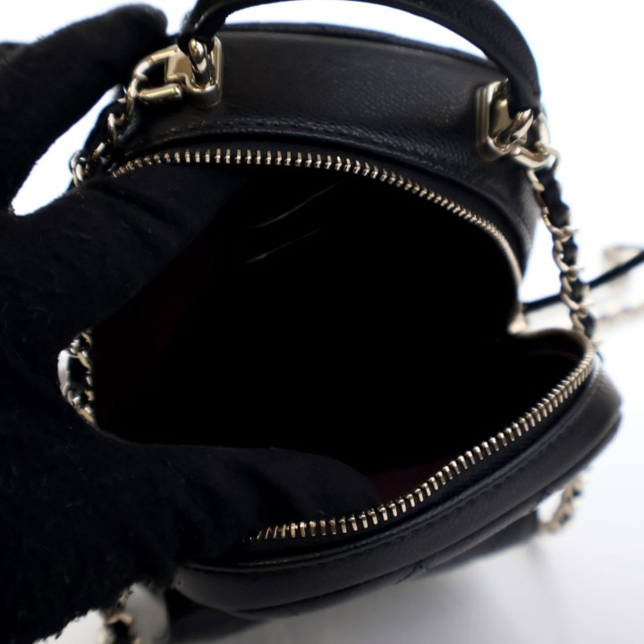 Chanel Mini Black Caviar Classic Backpack - Luxe Du Jour