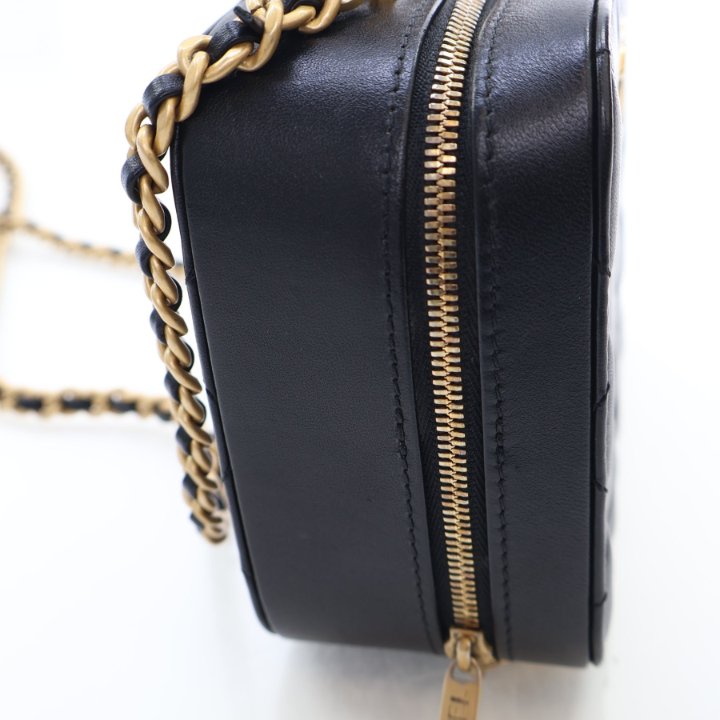 Chanel Small Black Lambskin Afternoon Tea Vanity Case - Luxe Du Jour