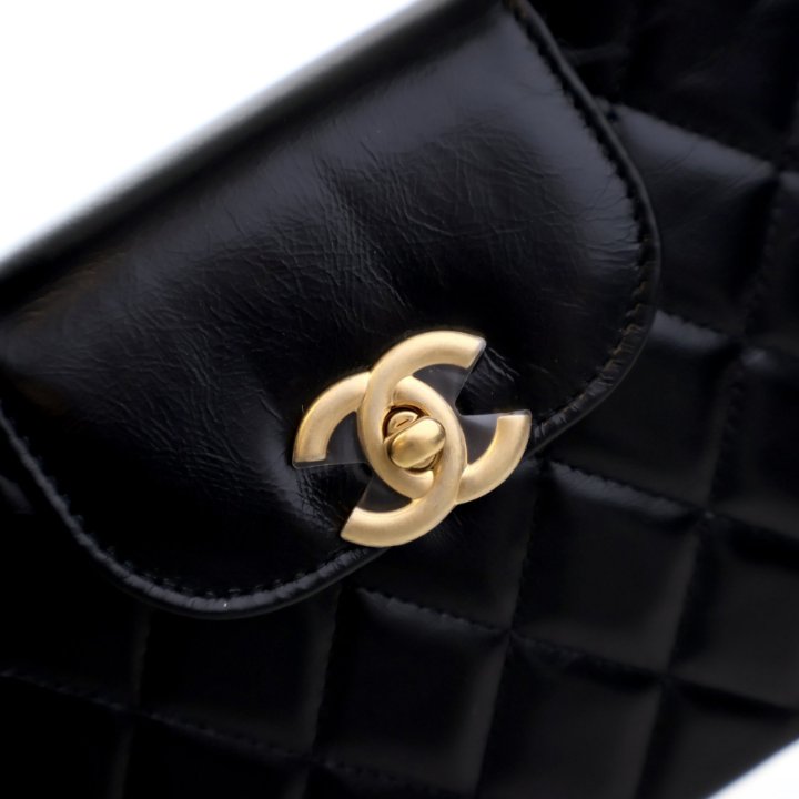 Chanel Nano Black Calfskin Kelly Shopper - Luxe Du Jour