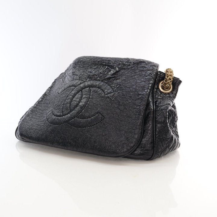 Chanel Medium Vinyl Rodeo Drive Accordion Flap Bag - Luxe Du Jour