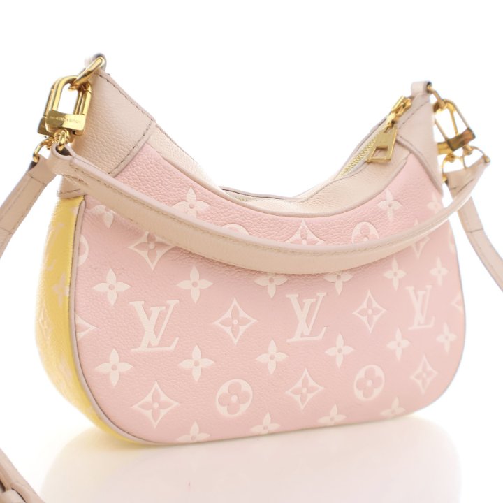 【ルイヴィトン・Louis Vuitton 】Bagatelle Bag M46112 Louis Vuitton Bagatelle Shoulder Bag Beige Leather - M46112