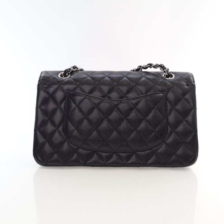 Chanel Medium Black Caviar Classic Double Flap - Luxe Du Jour
