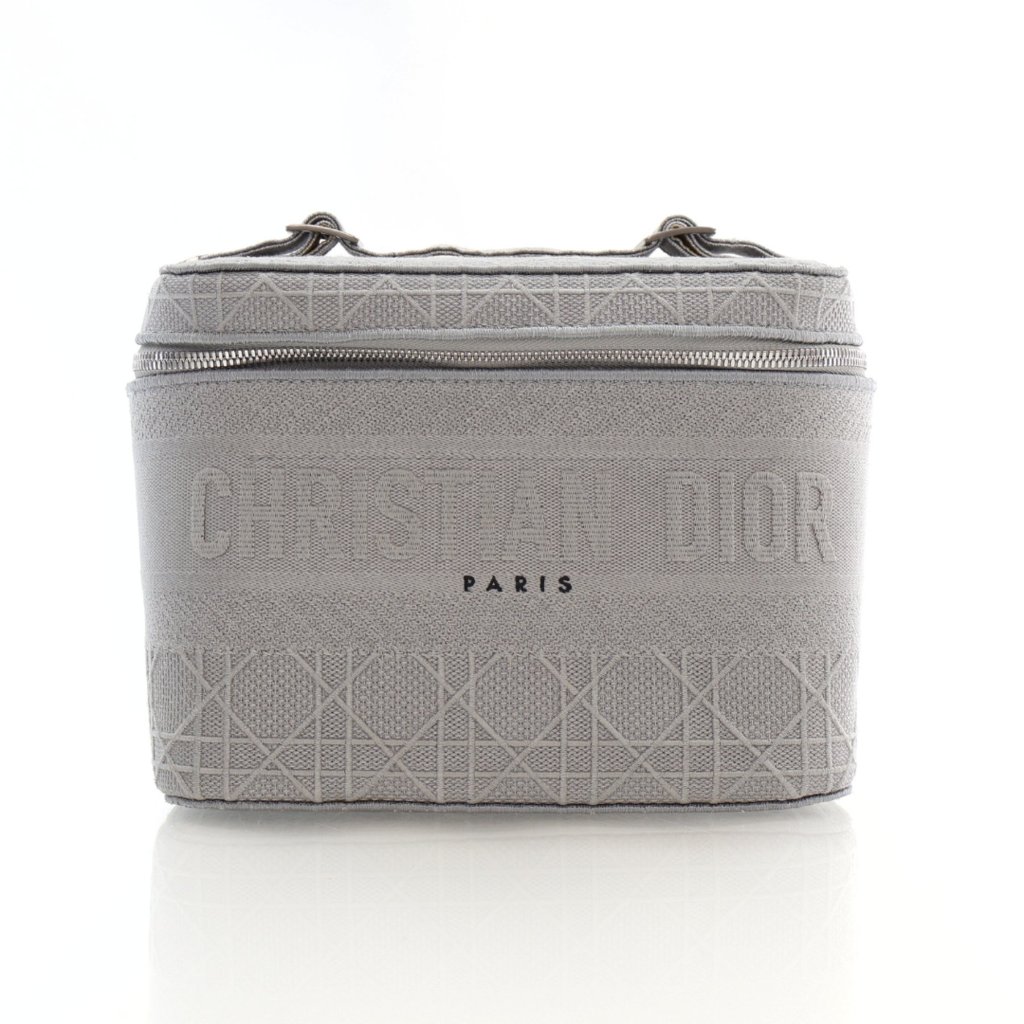Dior Embroidered Cannage Diortravel Vanity Case - Luxe Du Jour