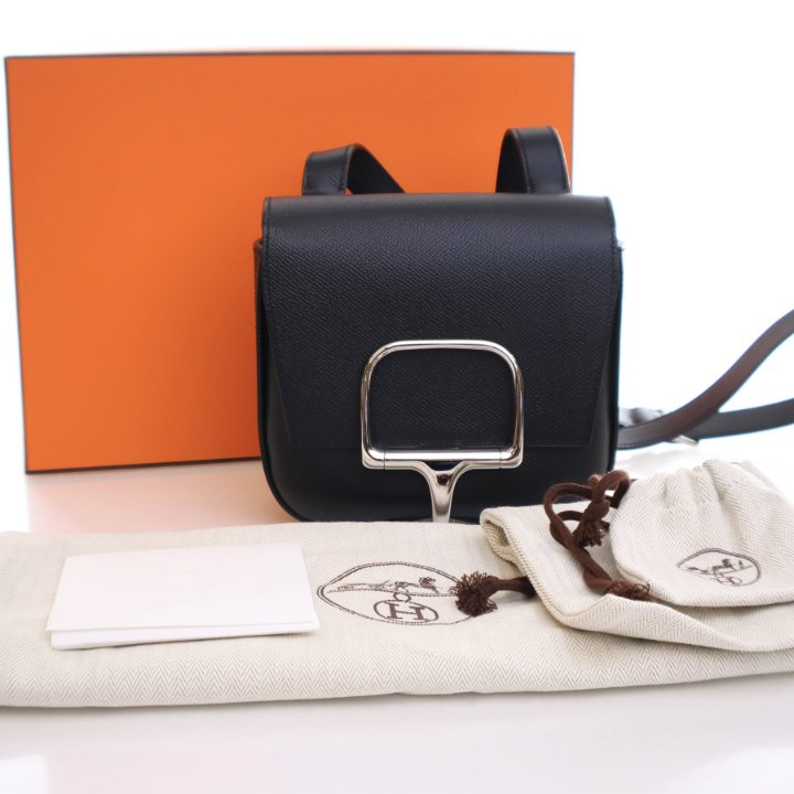 HERMES（エルメス）- Della Cavalleria mini（デラ）ブラック HERMES（エルメス）- Della Cavalleria mini（デラ）ブラック
