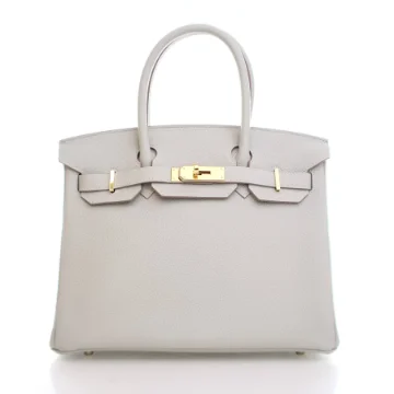 Hermes Gris Perle Togo Birkin 30