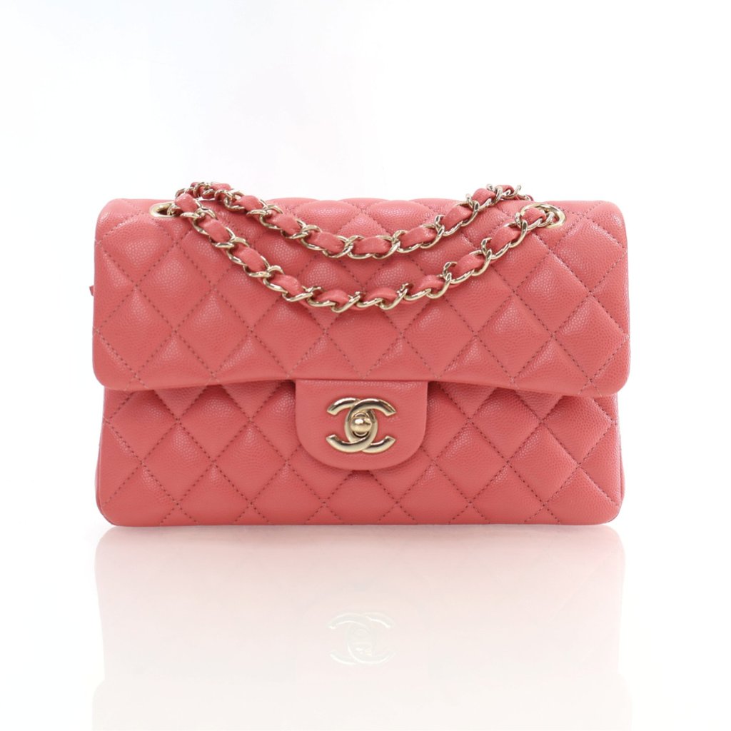 【ヴィンテージ】Rank:SS☆Chanel Pink GHW No28 weed Small Bag NEW CHANEL 24P Pink Tweed GHW Mini Rectangular Top Handle