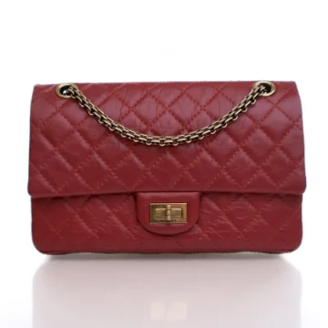 Chanel Red Aged Calfskin Reissue 225