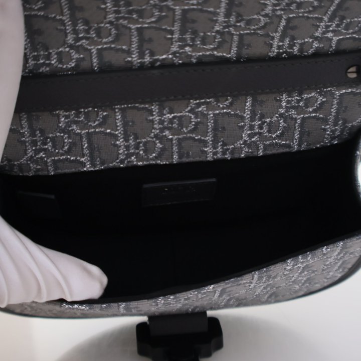Dior Mini Oblique Jacquard Gallop Saddle - Luxe Du Jour