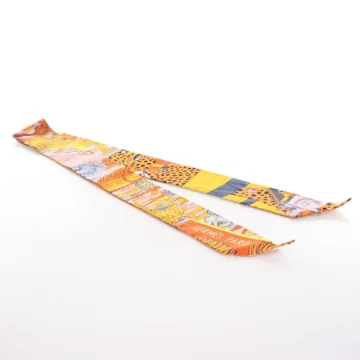 Hermes Animalpolis Silk Twilly