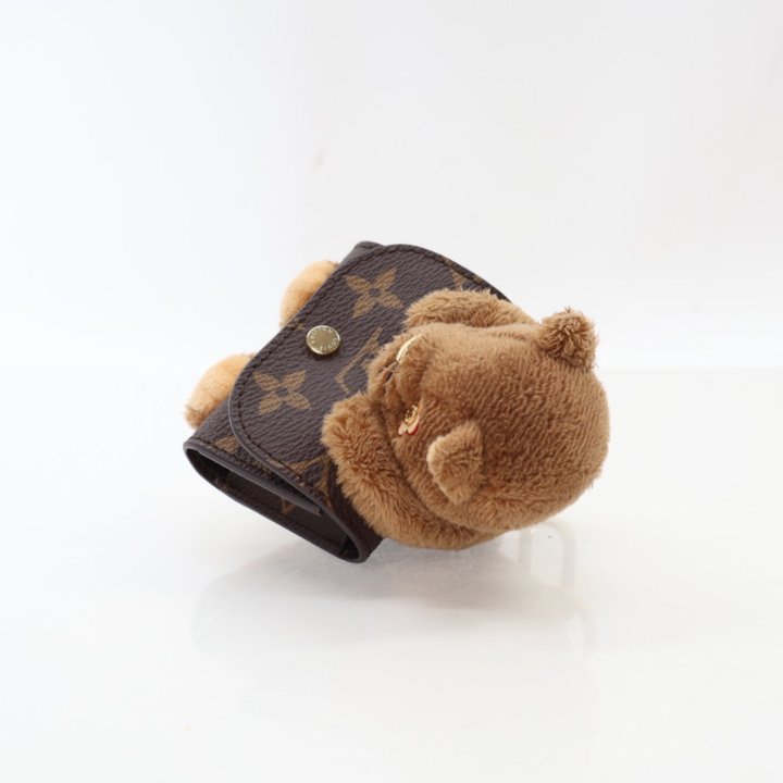Louis Vuitton Monogram Canvas Cute Cat Pouch Earphone Case - Luxe