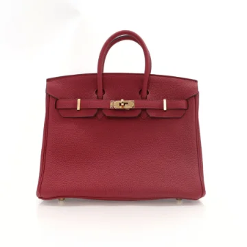 Hermes Rouge Grenat Togo Birkin 25