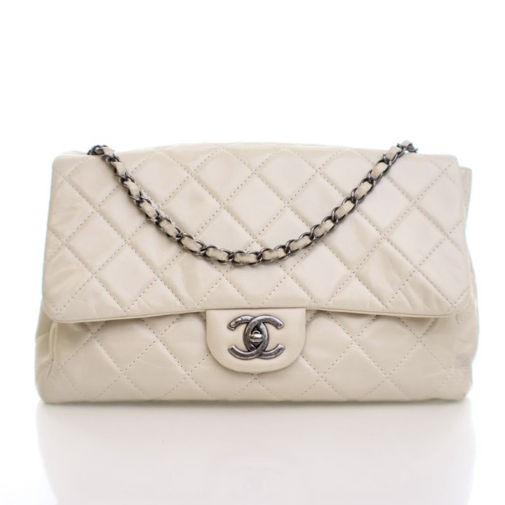 【ヴィンテージ】Rank:S☆Chanel Cream C19 Small Series30 Bag Vintage Archive Chanel Small Zip Bag | eBay
