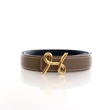 Hermes Reversible H Belt sz 80