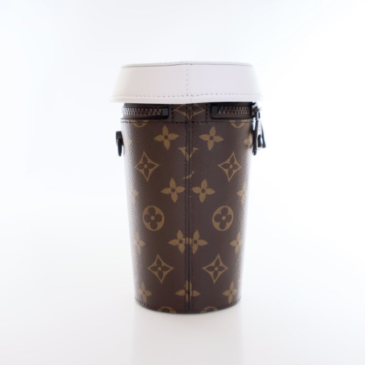Louis Vuitton カフス Louis Vuitton Monogram Coffee Cup Crossbody - Luxe Du Jour