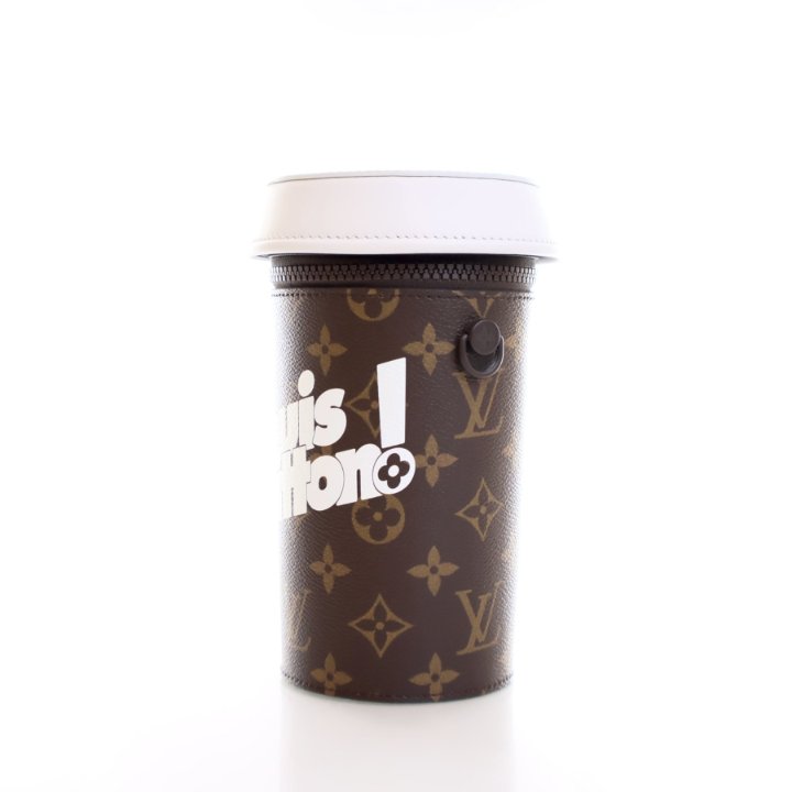 Louis Vuitton カフス Louis Vuitton Monogram Coffee Cup Crossbody - Luxe Du Jour