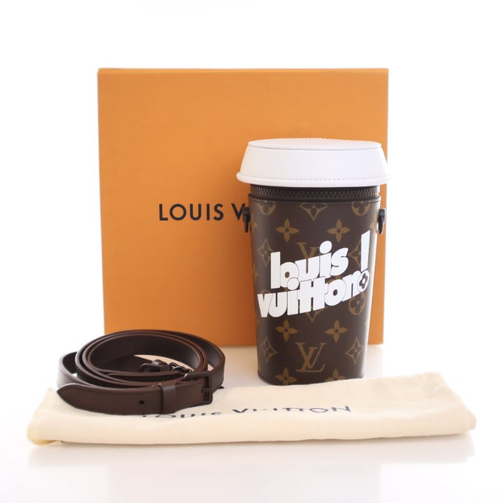 Louis Vuitton Monogram Coffee Cup Crossbody - Luxe Du Jour