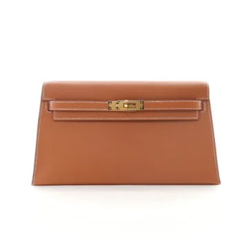 Hermes Gold Veau Madame Kelly Elan