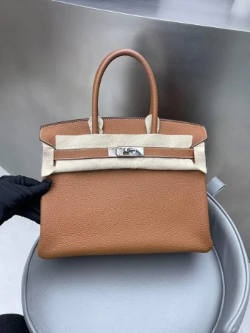 Hermes Birkin 30 Gold Togo