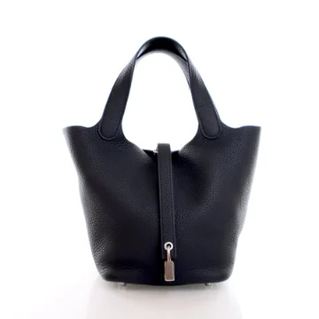 Hermes Black Clemence Picotin 18