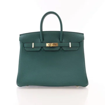 Hermes Malachite Togo Birkin 25