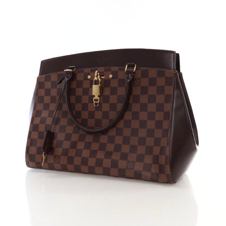 Louis Vuitton Damier Ebene Canvas Rivoli MM Luxe Bag Rental